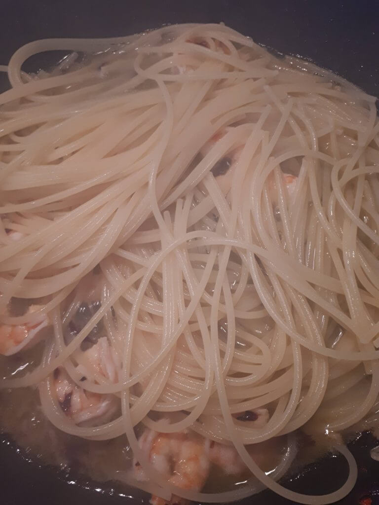 Spaghettoni risottati