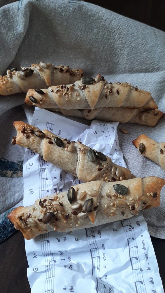 Croissants salati di sfoglia altoatesini