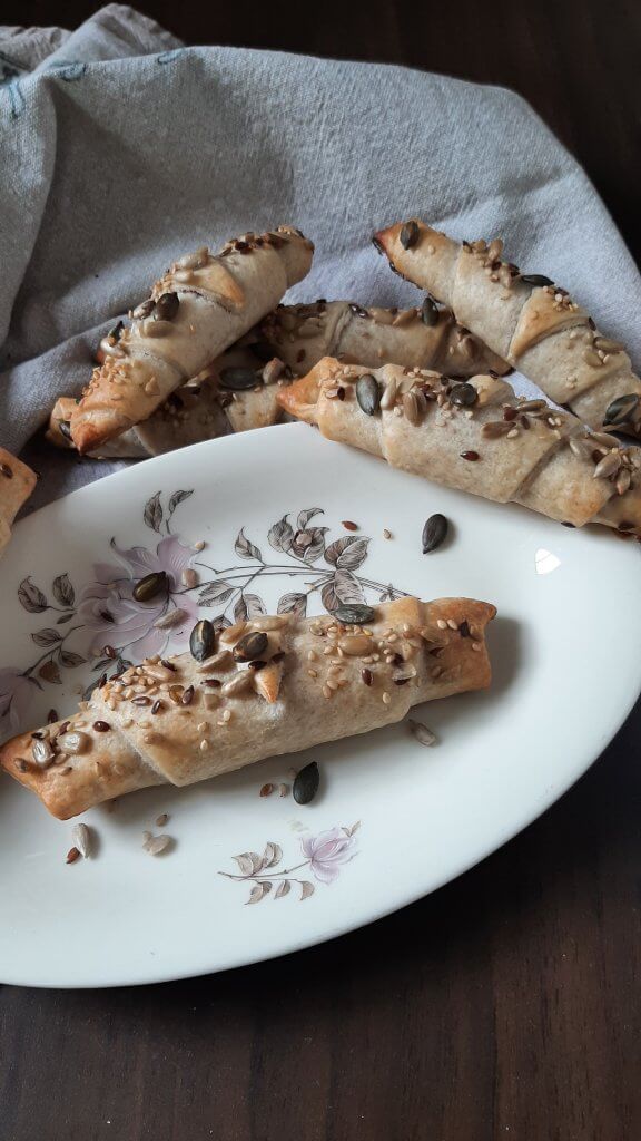 Croissants salati di sfoglia altoatesini